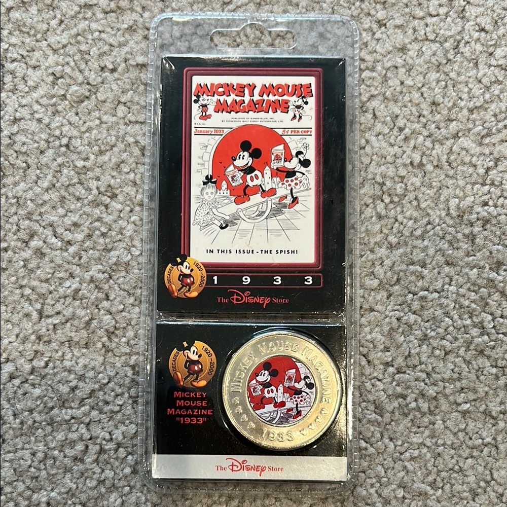 The Disney Decades Coins Mickey Mouse 1933